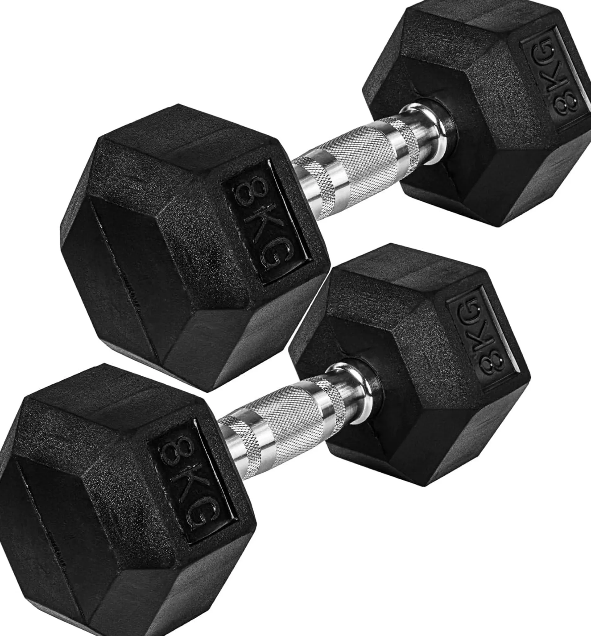 Hexagon Kurzhantel Set 4 - 60 kg