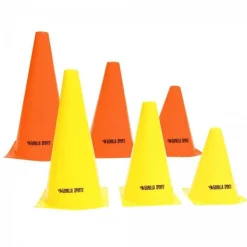 Hütchen 10-er Set Pylone 17 cm - 30 cm