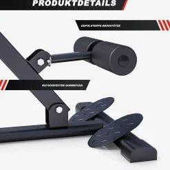 Hyperextension klappbar und verstellbar