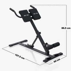 Hyperextension klappbar und verstellbar