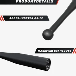 Indian Clubbell aus Stahl 2 - 20 kg
