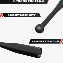 Indian Clubbell aus Stahl 2 - 20 kg