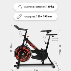 Indoor Cycling Heimtrainer Fahrrad