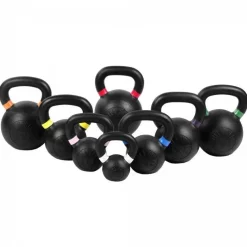 Kettlebell aus Gusseisen mit Farbmarkierung 4 - 32 kg