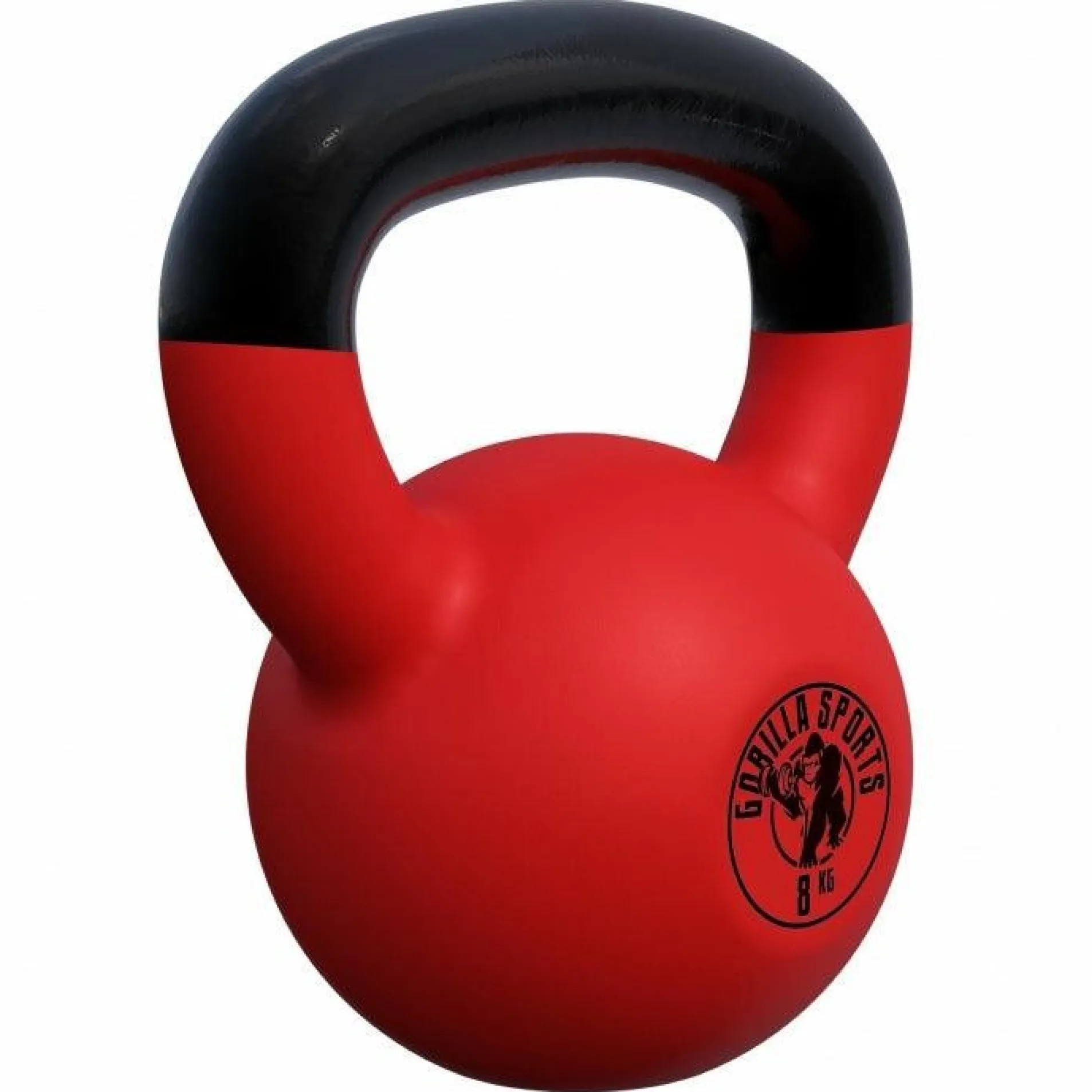 Kettlebell Gusseisen Neopren rot 2 - 32 kg