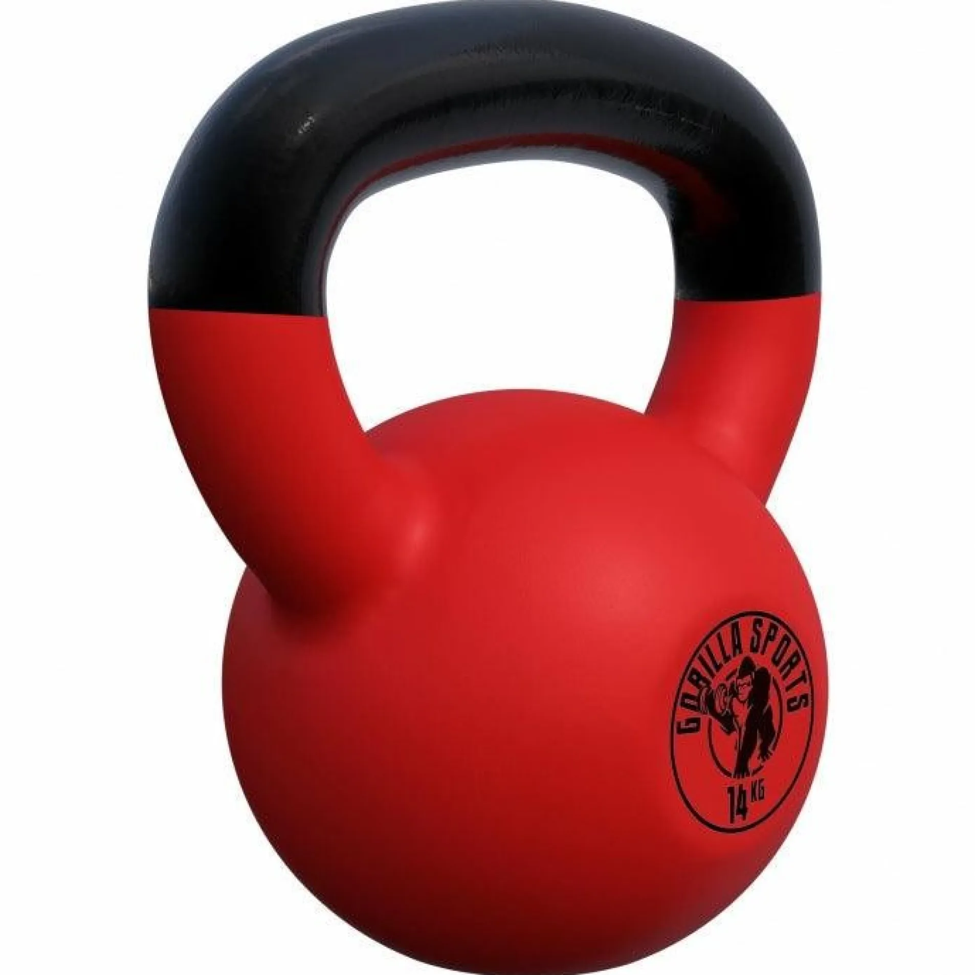 Kettlebell Gusseisen Neopren rot 2 - 32 kg