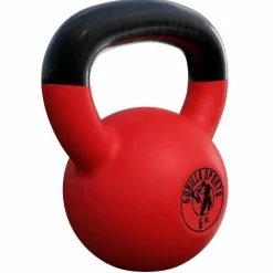 Kettlebell Gusseisen Neopren rot 2 - 32 kg