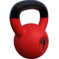 Kettlebell Gusseisen Neopren rot 2 - 32 kg