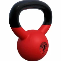 Kettlebell Gusseisen Neopren rot 2 - 32 kg