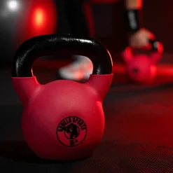 Kettlebell Gusseisen Neopren rot 2 - 32 kg