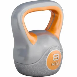 Kettlebell Kunststoff grau 2 - 20 kg