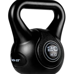 Kettlebell Kunststoff grau 3 - 20 kg