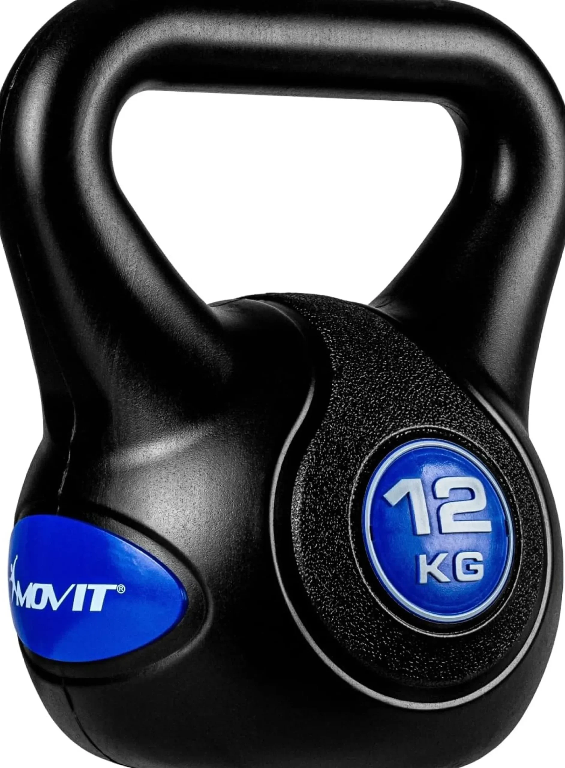 Kettlebell Kunststoff grau 3 - 20 kg
