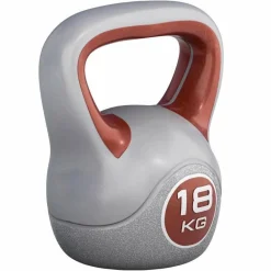 Kettlebell Kunststoff grau 2 - 20 kg