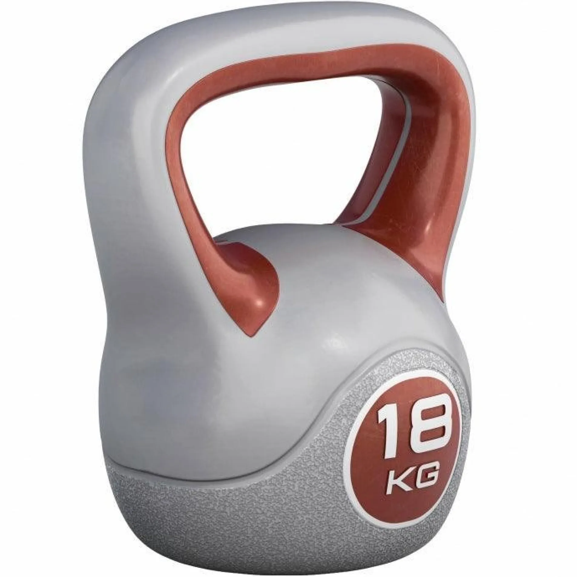 Kettlebell Kunststoff grau 2 - 20 kg