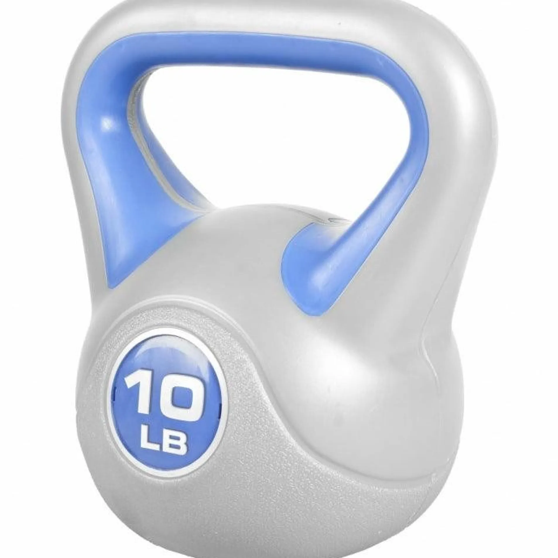 Kettlebell Stylish - 5 - 45 Pfund, Zement, Kunststoffabdeckung