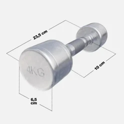 Kurzhantel Chrom 1 - 20 kg
