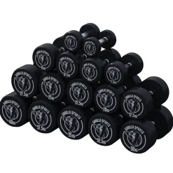Kurzhantel Gummi 2,5 - 40 kg