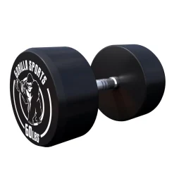 Kurzhantel Gummi 5 - 60 Pfund (2,5-27.2 kg), Gusseisen, verchromt