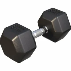 Kurzhantel Hexagon Gummi 2 - 50 kg