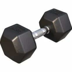 Kurzhantel Hexagon Gummi 2 - 50 kg