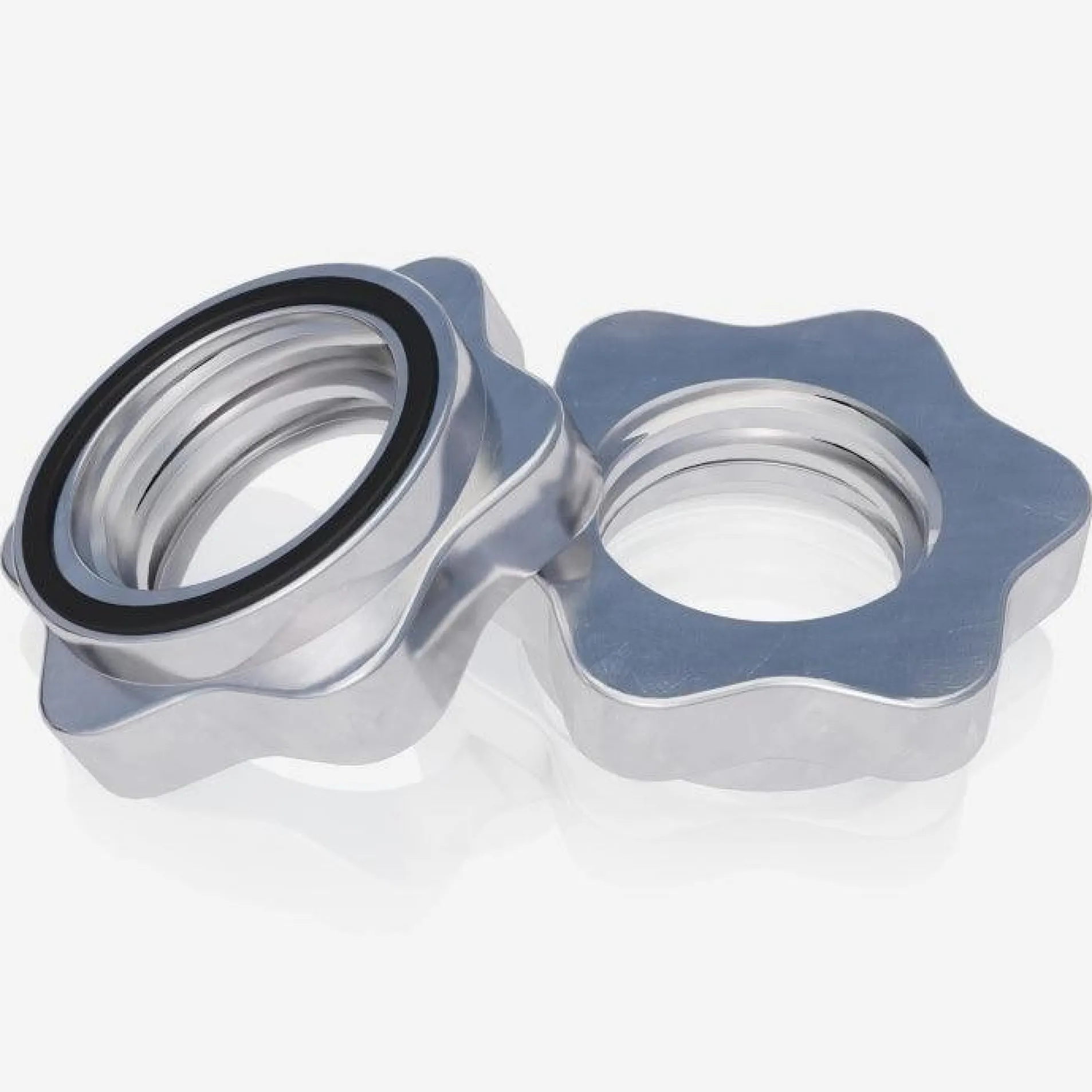 Kurzhantel Set Chrom 30 kg mit Sternverschlüssen