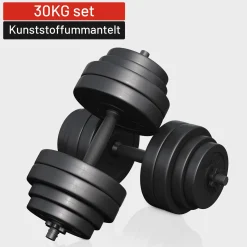 Kurzhantel Set E-Series Kunststoff 30 kg 25 mm