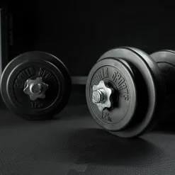 Kurzhantel Set Kunststoff 20/30 kg mit Sternverschlüssen