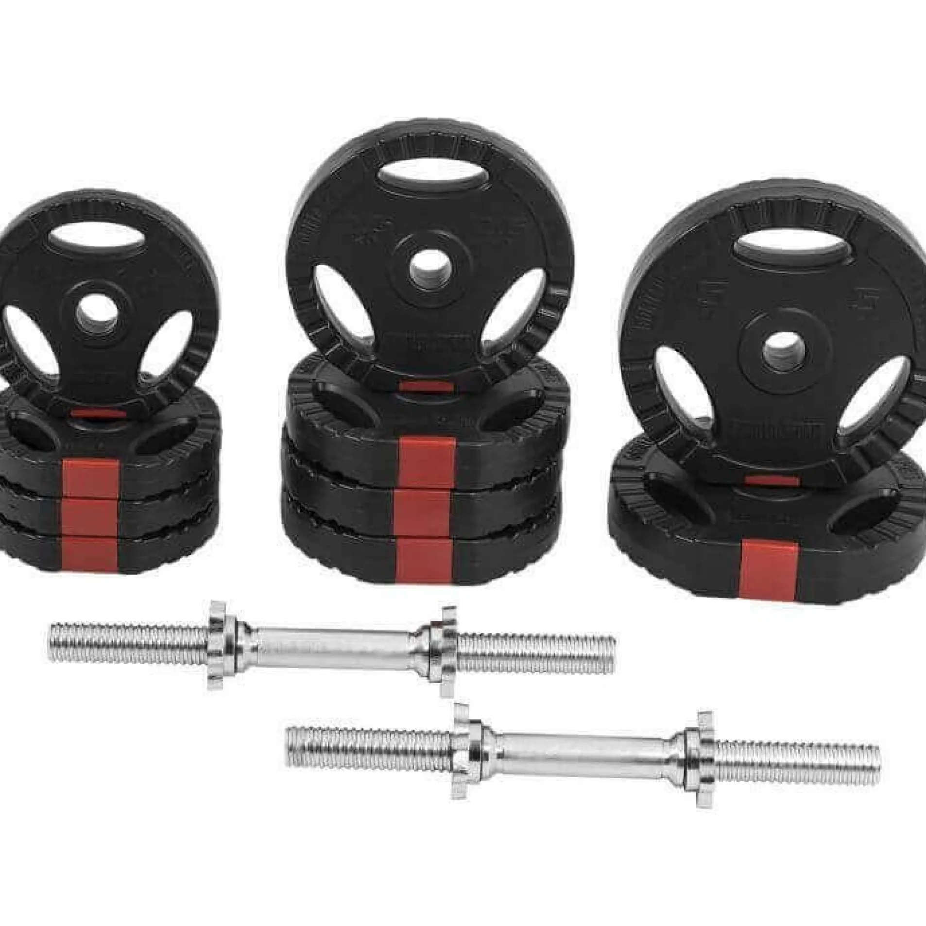 Kurzhantel Set Kunststoff Gripper 30 kg mit Sternverschlüssen