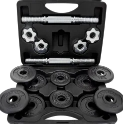 Kurzhantel Set mit Koffer 15 - 20 kg