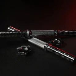 Kurzhantel Stange 35 und 42 cm mit Verschlüssen