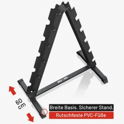 Kurzhantelständer Schwarz