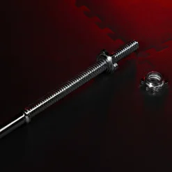 Langhantel 170 cm extra breiter Griff mit Sternverschlüssen