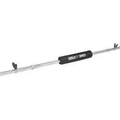 Langhantel 170 cm mit Nackenpolster mit Federverschlüssen