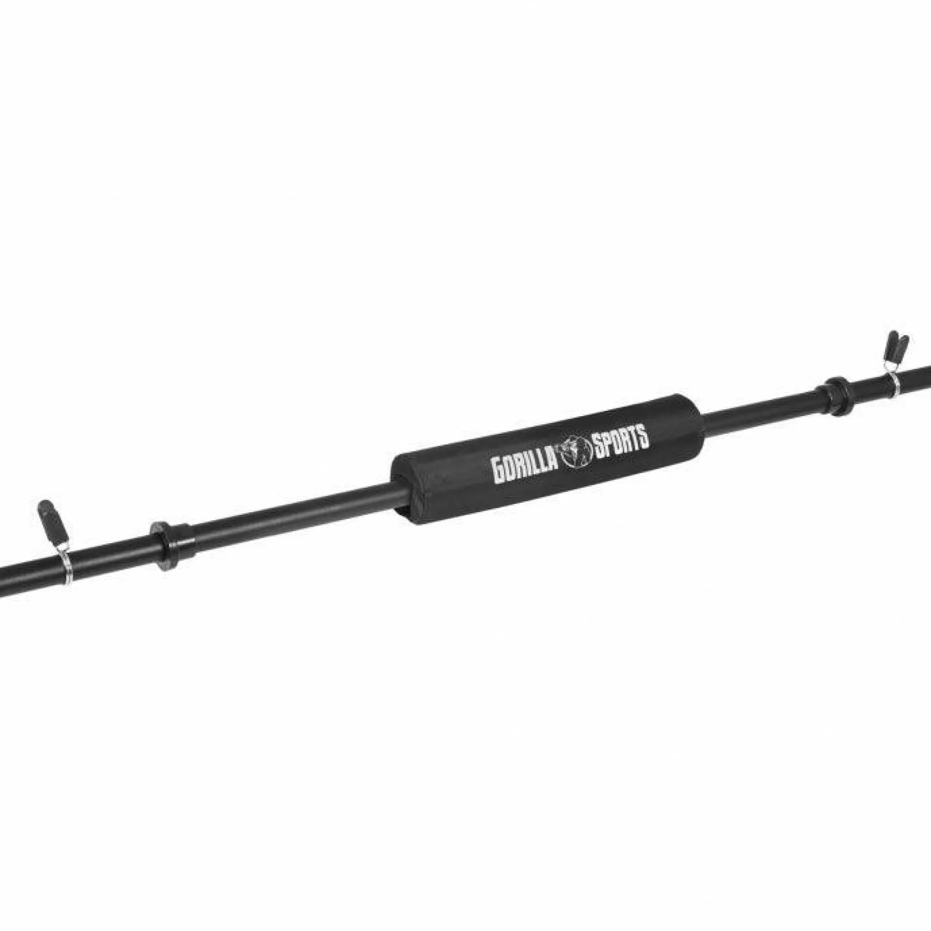 Langhantel Aerobic 130 cm mit Nackenpolster und Federverschlüssen