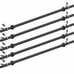 Langhantel Aerobic 130 cm mit Federverschlüssen