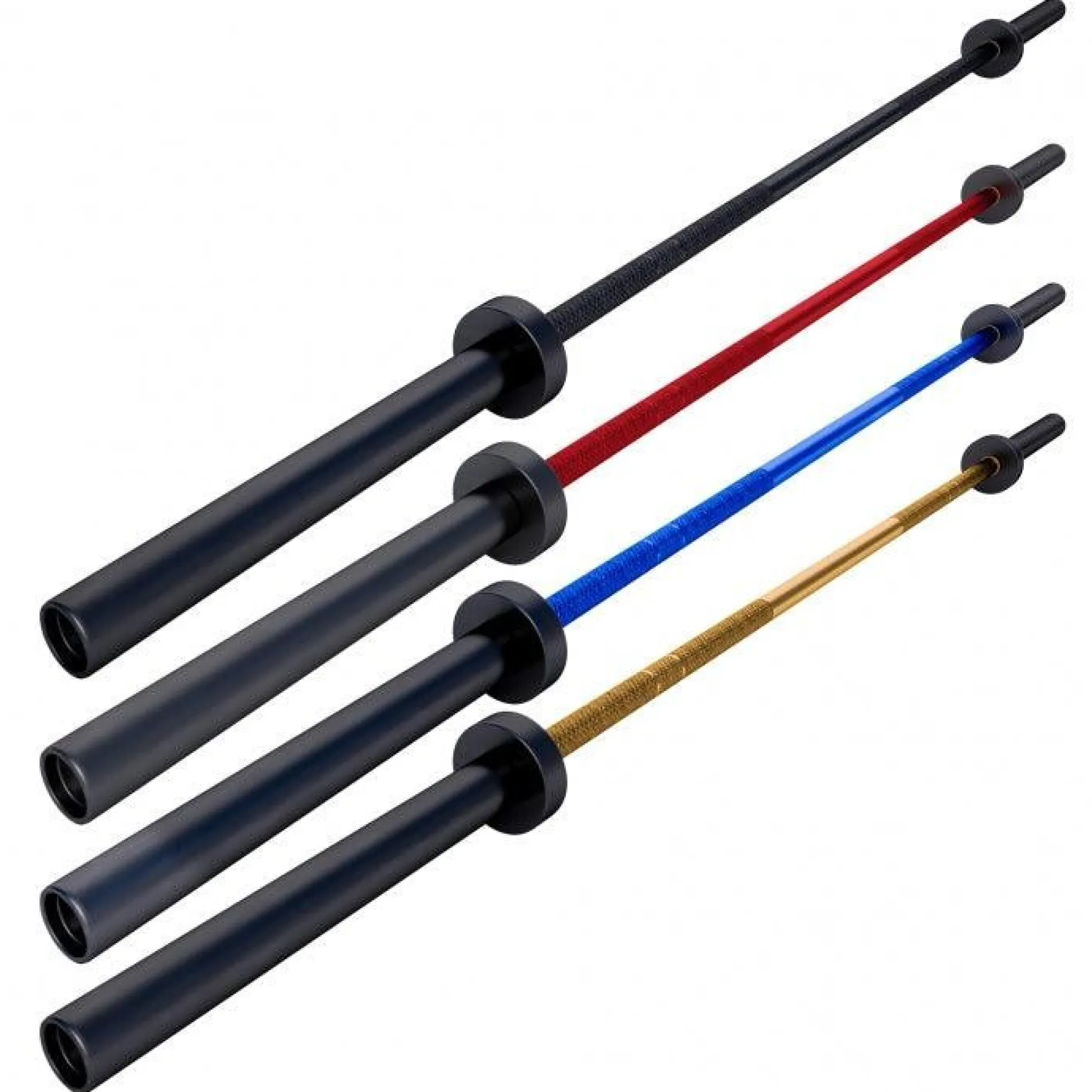 Langhantel Olympia Cerakote 220 cm mit Verschlüssen