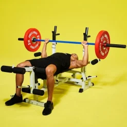 Langhantel Olympia Cerakote 220 cm mit Verschlüssen