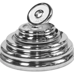 Langhantel Set Chrom 108 kg mit Sternverschlüssen