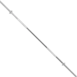 Langhantel Set Chrom 108 kg mit Sternverschlüssen