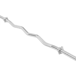 Langhantel Set Chrom 108 kg mit Sternverschlüssen