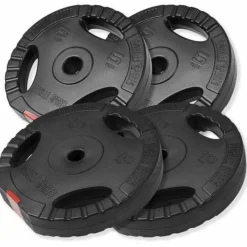 Langhantel Set Gripper Kunststoff 60 - 130 kg mit Sternverschlüssen
