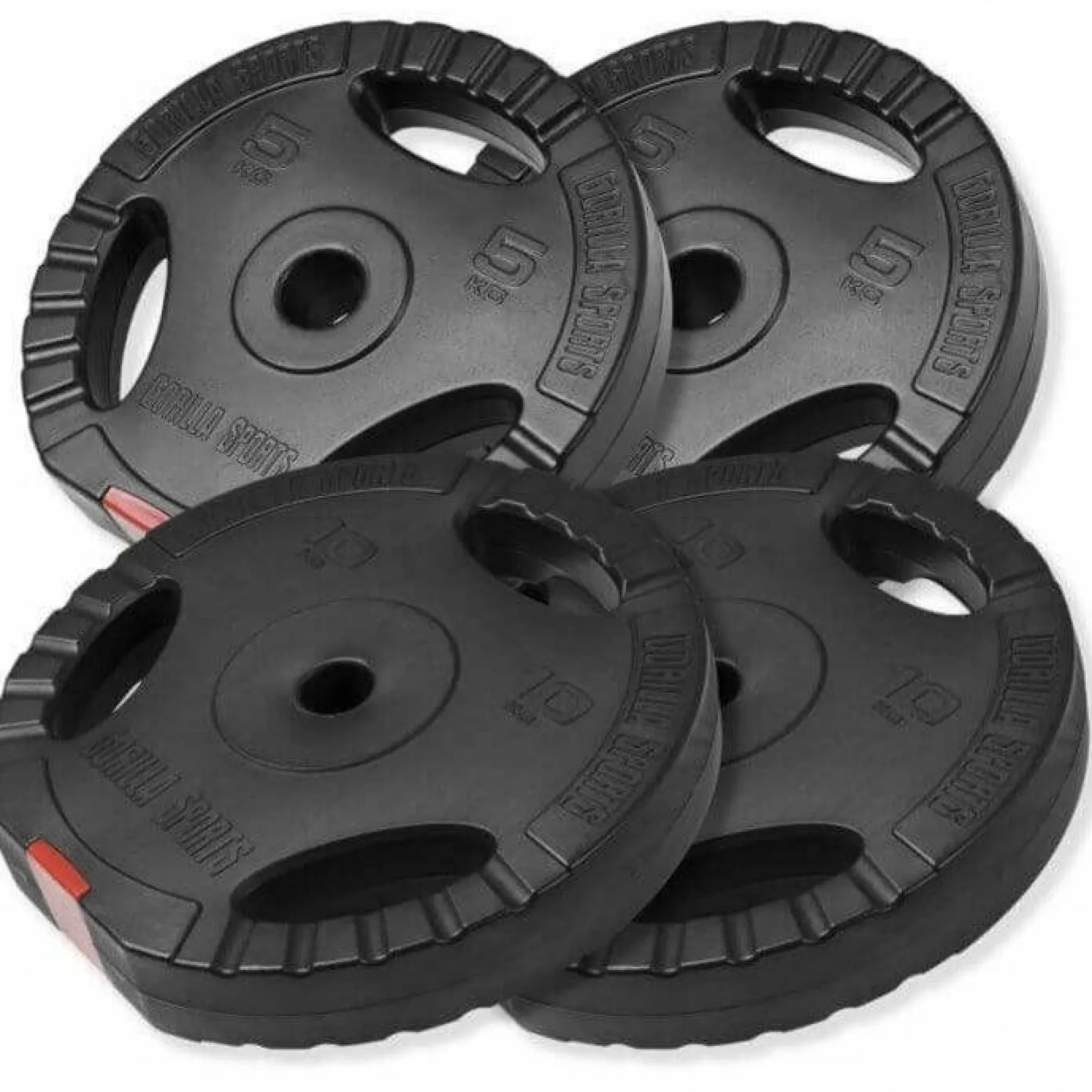 Langhantel Set Gripper Kunststoff 60 - 130 kg mit Sternverschlüssen