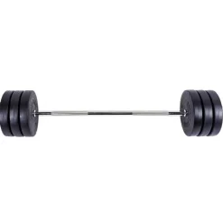 Langhantel Set Kunststoff 38 kg