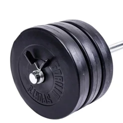 Langhantel Set Kunststoff 38 kg