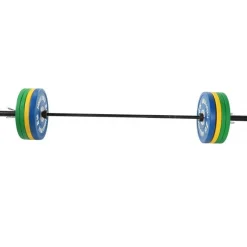 Langhantel Set Olympia Bumper Plates PRO 140 kg
