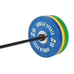 Langhantel Set Olympia Bumper Plates PRO 140 kg