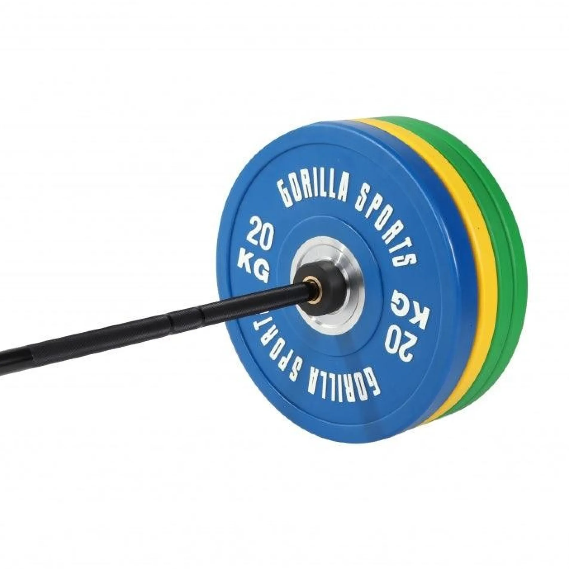 Langhantel Set Olympia Bumper Plates PRO 140 kg