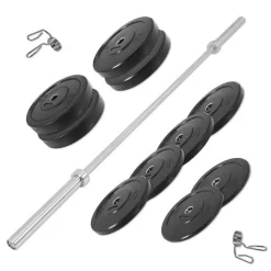 Langhantel Set Olympia Bumper Plates 140 kg