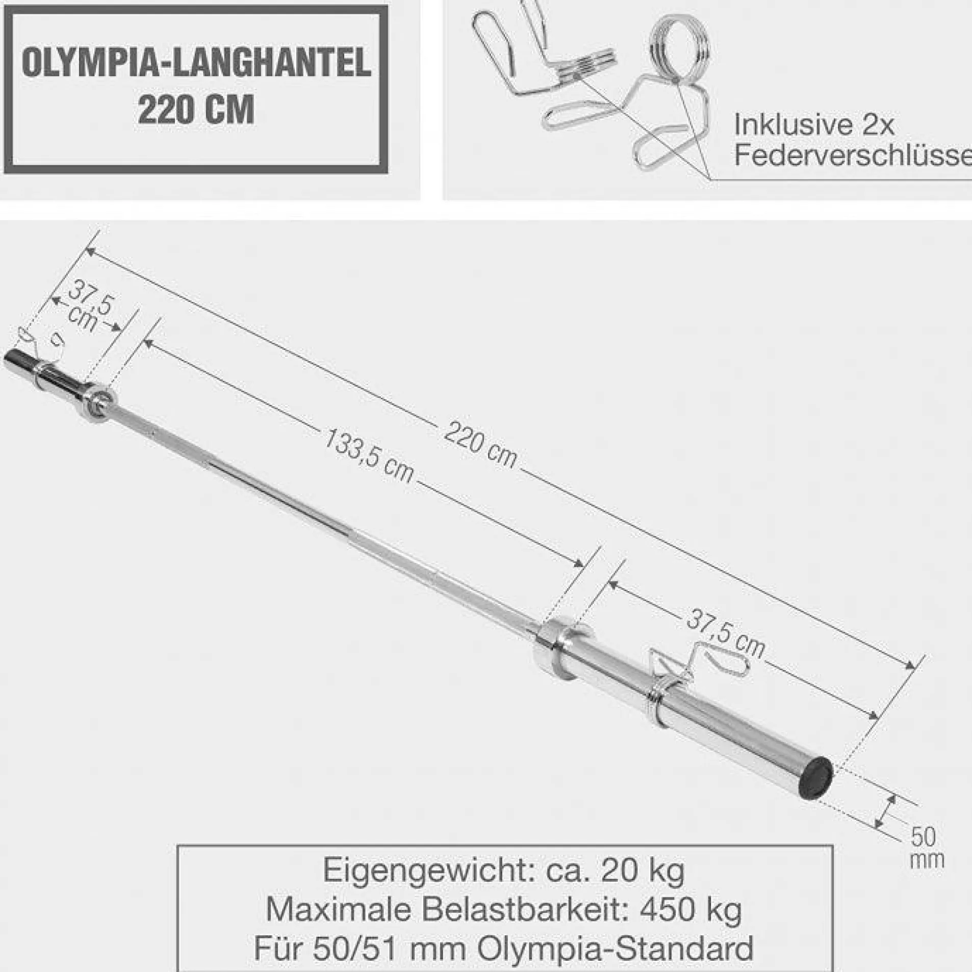 Langhantel Set Olympia Bumper Plates 140 kg
